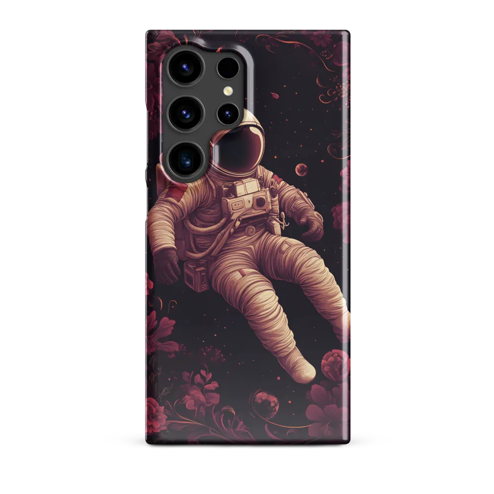 Cosmic Bloom: An Astronaut's Journey