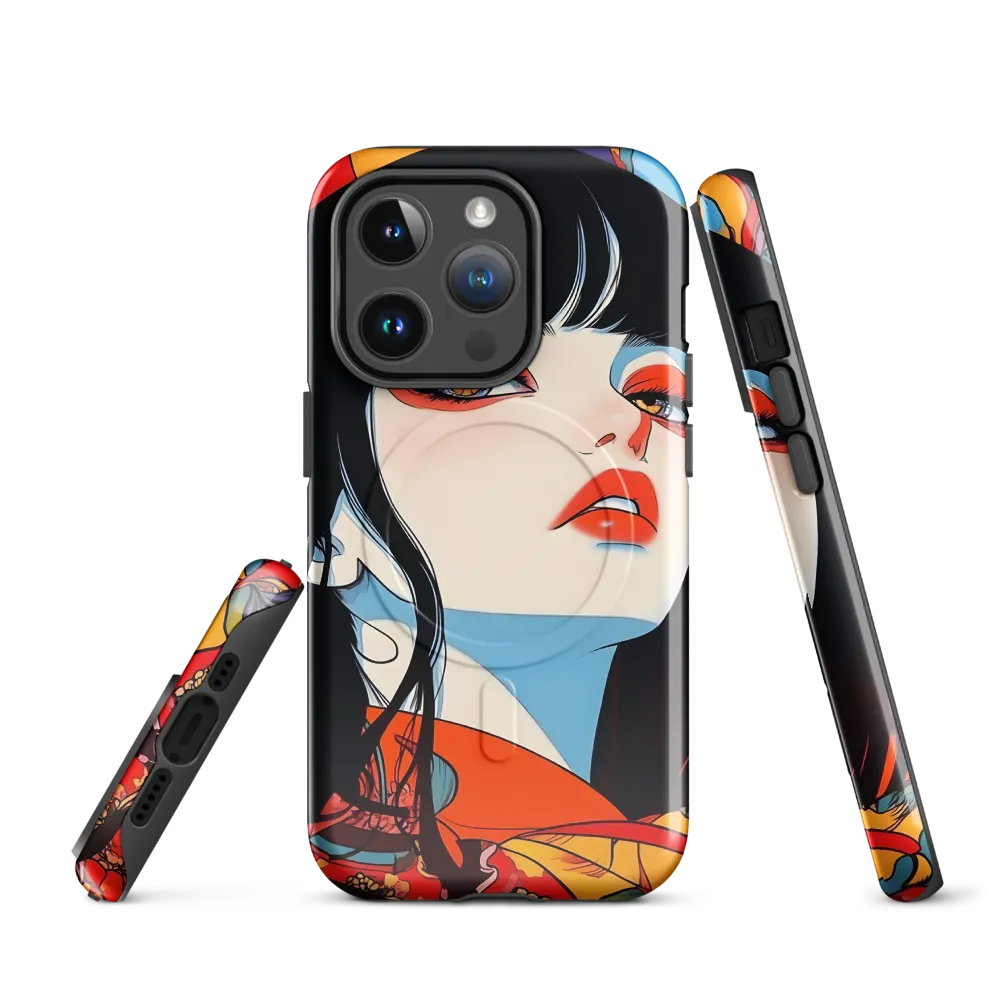 Vibrant Elegance | Phone Case |  14 Pro | MagSafe® Tough Case | Glossy