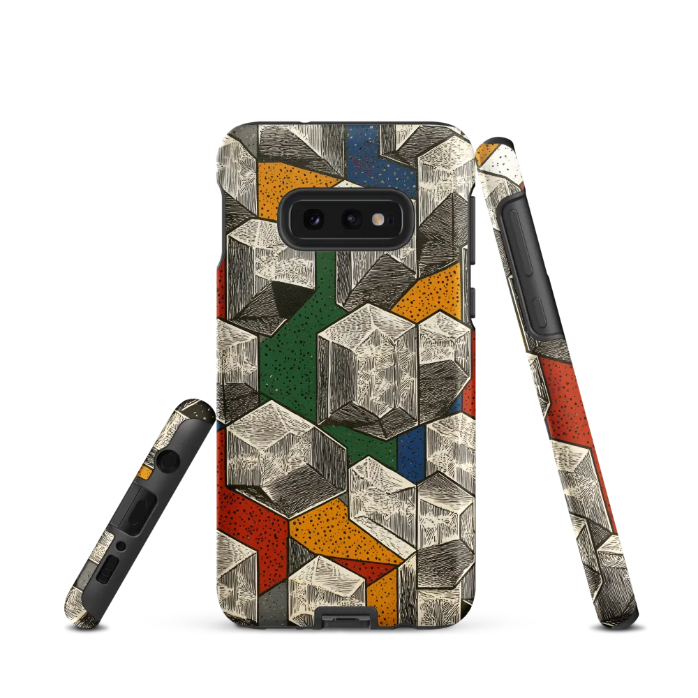 Cubic Dynamics | Phone Case |  S10e | Tough Case | Matte