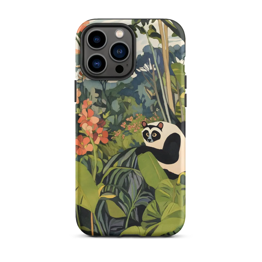 Panda in Paradise | Phone Case |  13 Pro Max | Tough Case | Matte