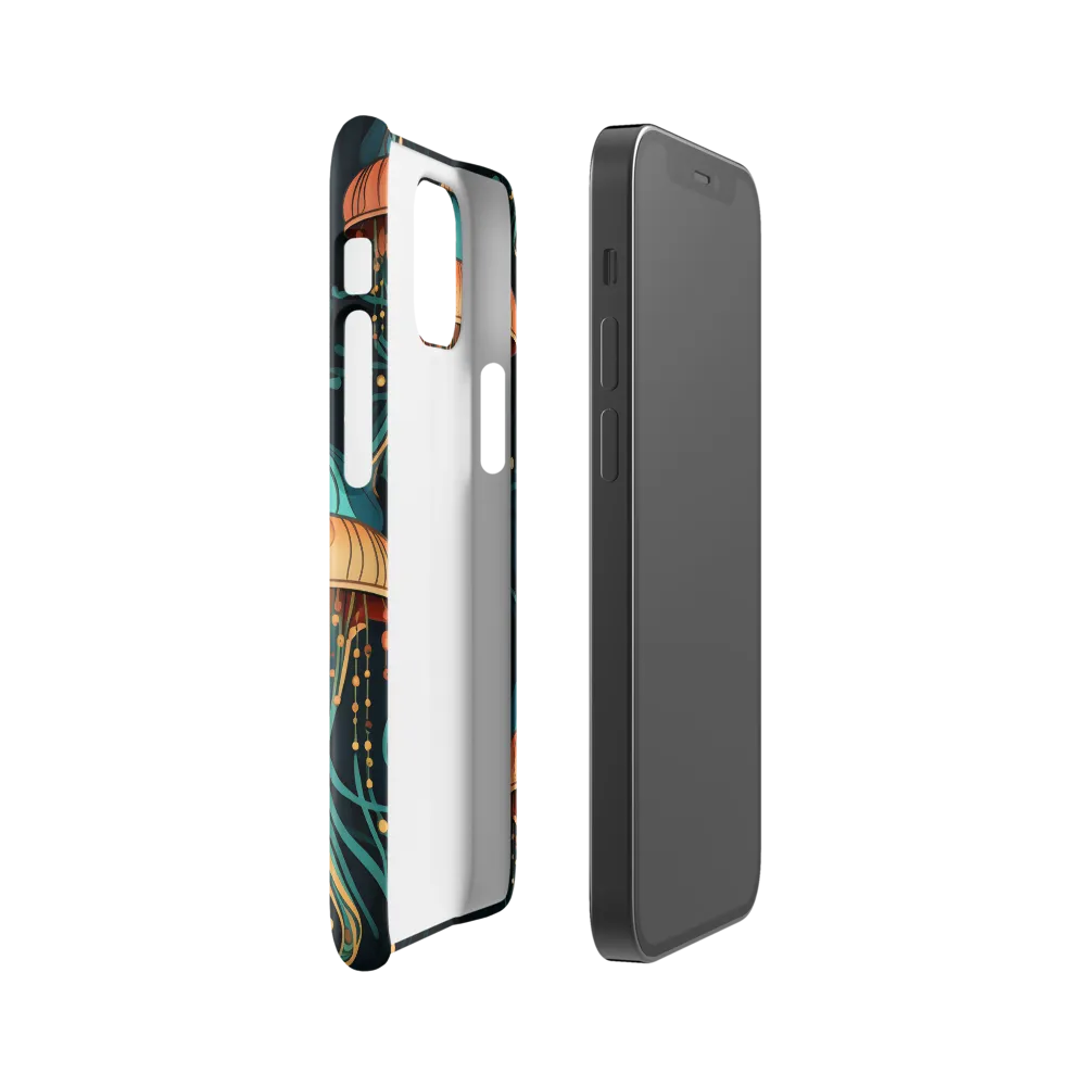 Symphony of Jellyfish | Phone Case |  12 Mini | Snap Case | Glossy