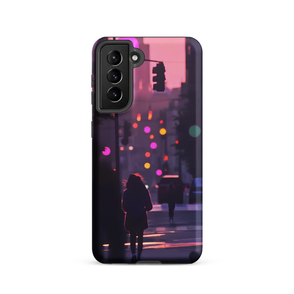 City Silhouettes at Dusk | Phone Case |  S21 | Tough Case | Matte