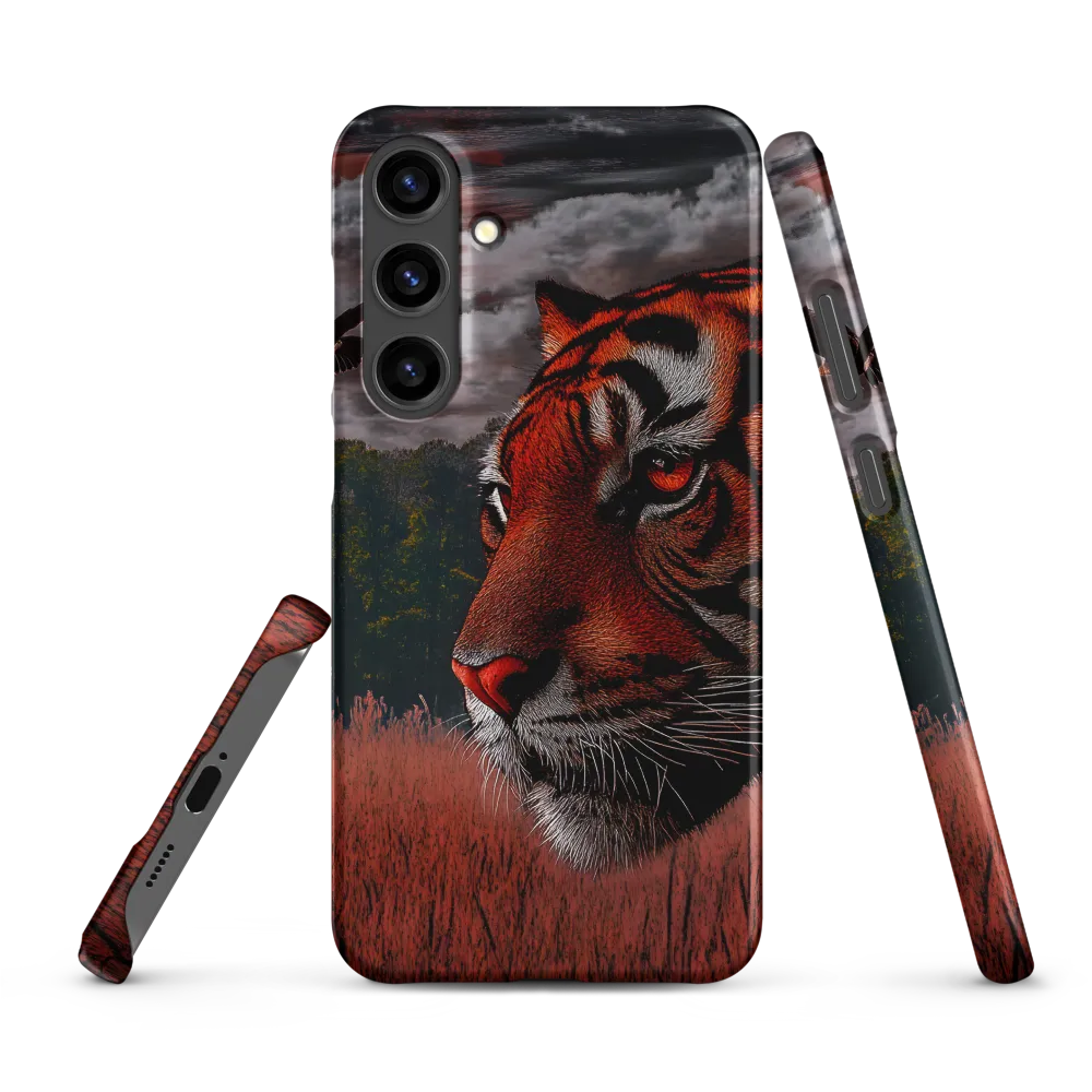 The Silent Guardian | Phone Case |  S24 Plus | Snap Case | Matte