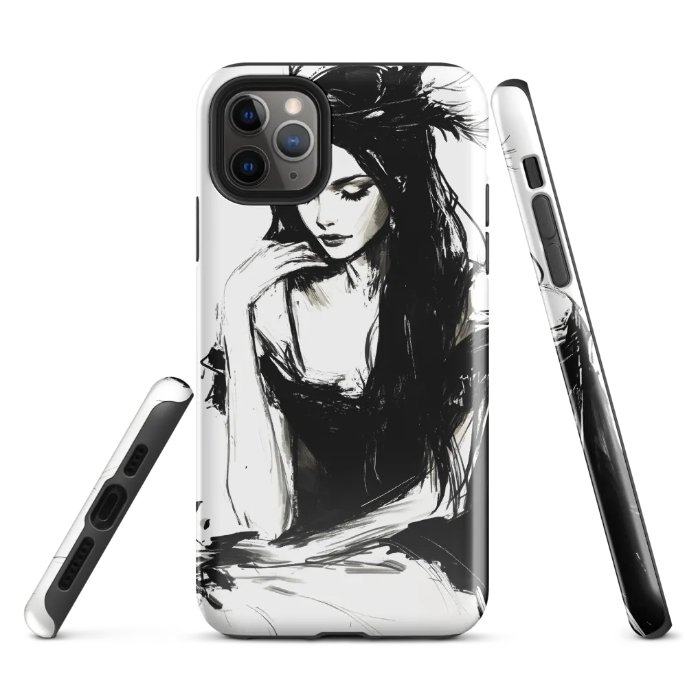 Reflections of Melancholy | Phone Case |  11 Pro Max | Tough Case | Glossy