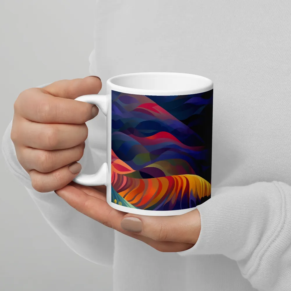 Energizing Twilight | Mug with White inside | 11 oz