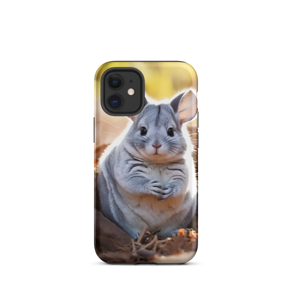 Gentle Whispers of Nature: The Chinchilla | Phone Case |  12 mini | Tough Case | Matte