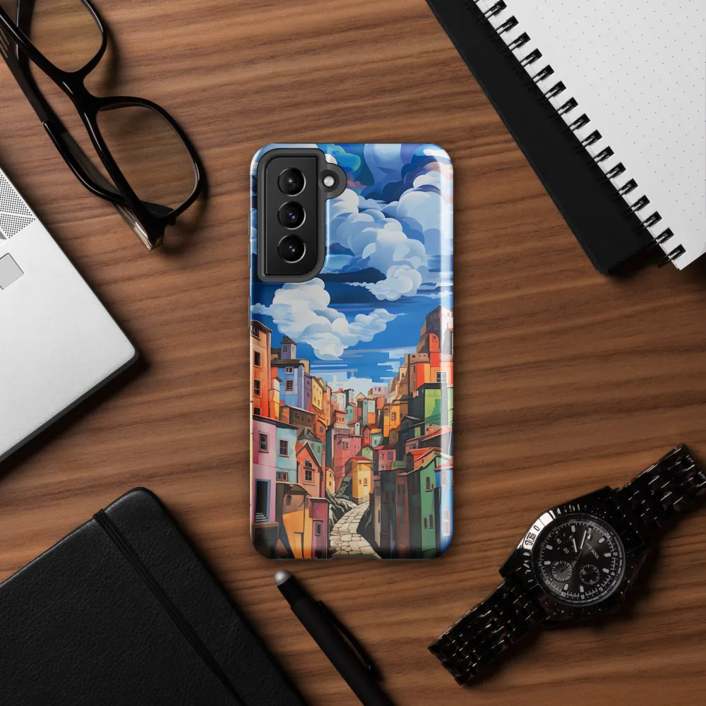 Whimsical Heights: A Vibrant Cityscape