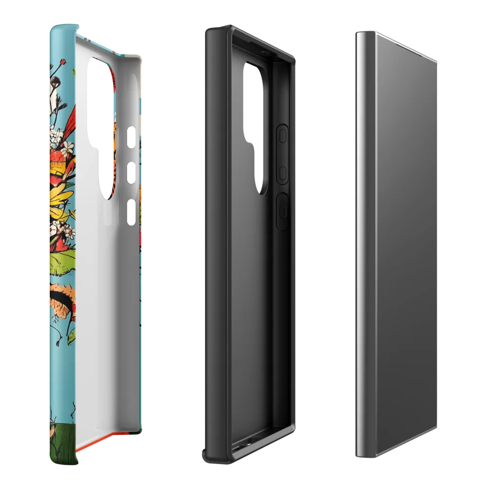 Whimsical Bloom | Phone Case |  S24 Ultra | Tough Case | Matte