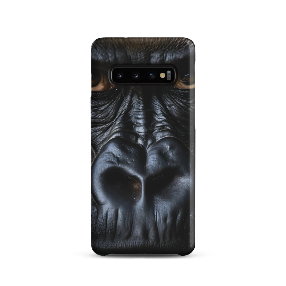Gaze of the Wild: A Gorilla's Portrait