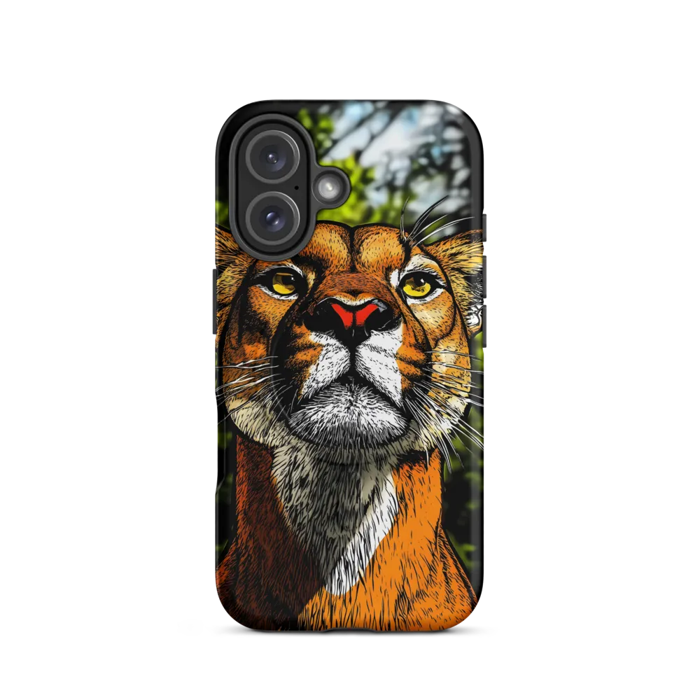 Regal Gaze: The Lioness in Focus