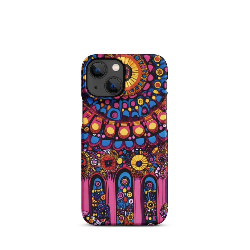 Whimsical Mandala Symphony | Phone Case |  13 Mini | Snap Case | Matte