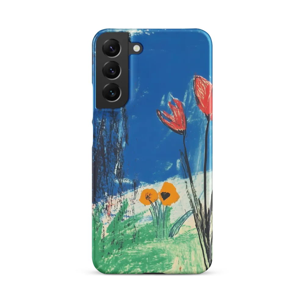 Joyful Blossoms in Blue