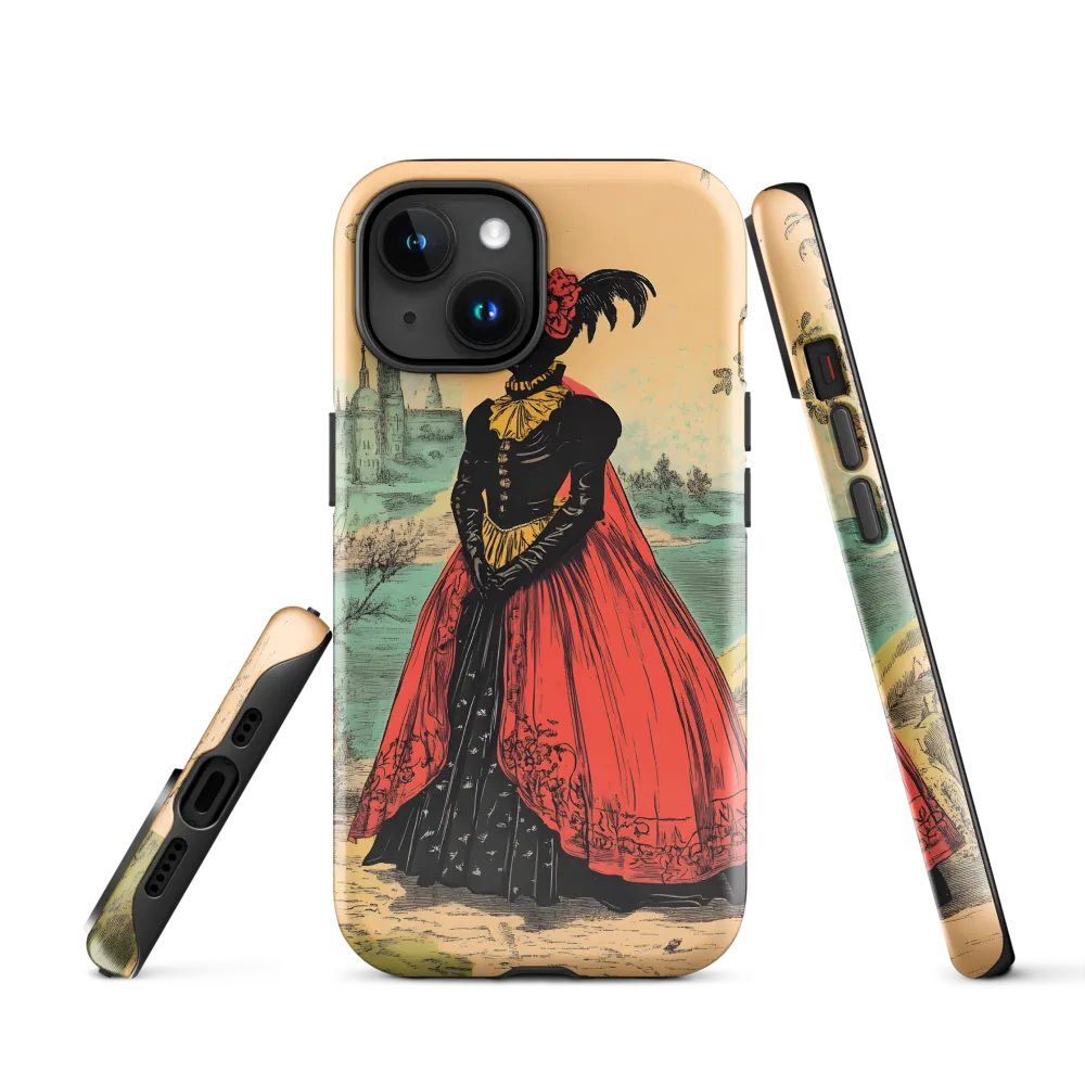 Elegance in Red and Gold