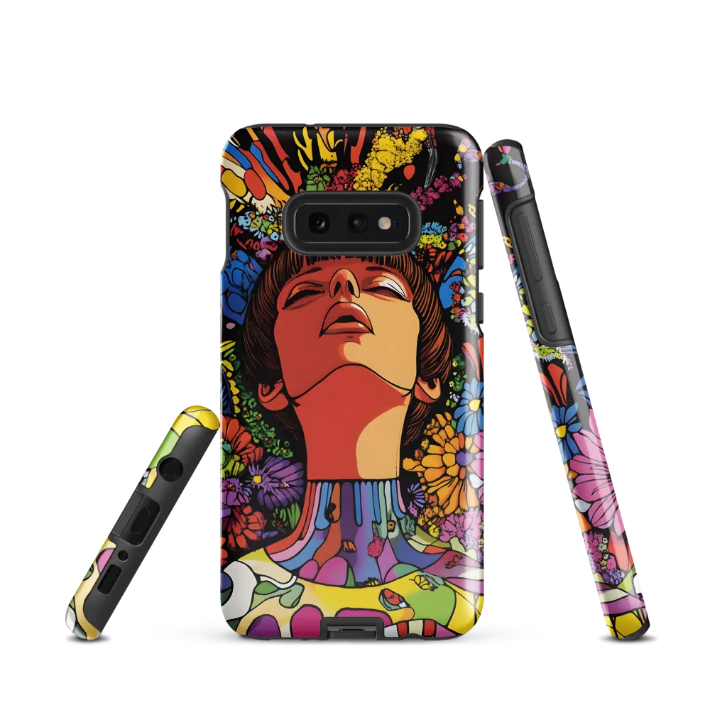 Vibrant Ecstasy: A Psychedelic Portrait