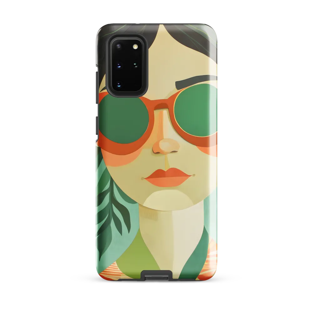 Bold Serenity: A Modern Portrait