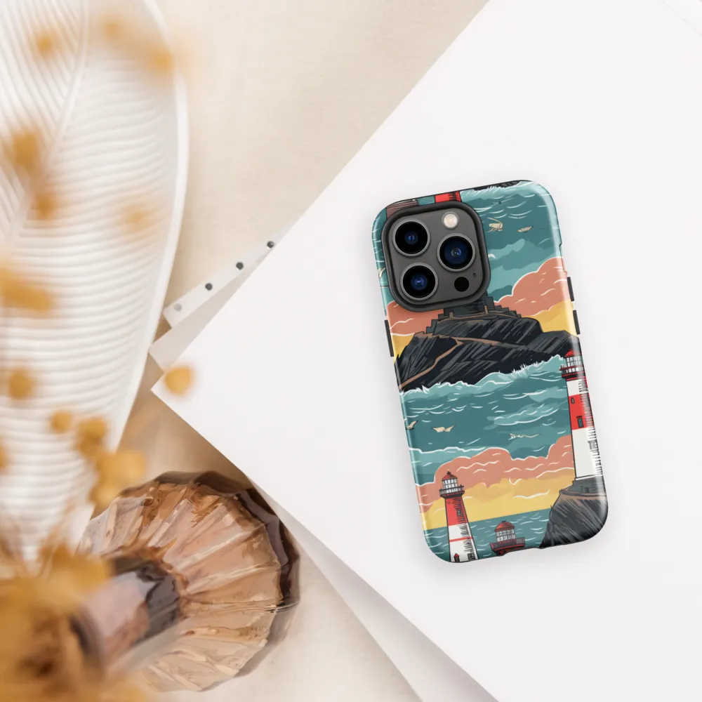 Lighthouses in a Whimsical Ocean