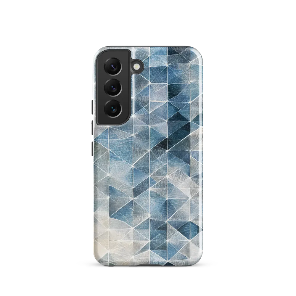 Geometric Harmony in Blue
