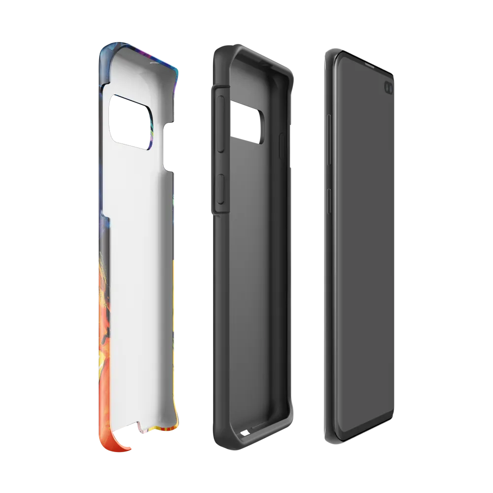 Vibrant Companions: An Expression of Canine Spirit | Phone Case |  S10 | Tough Case | Glossy
