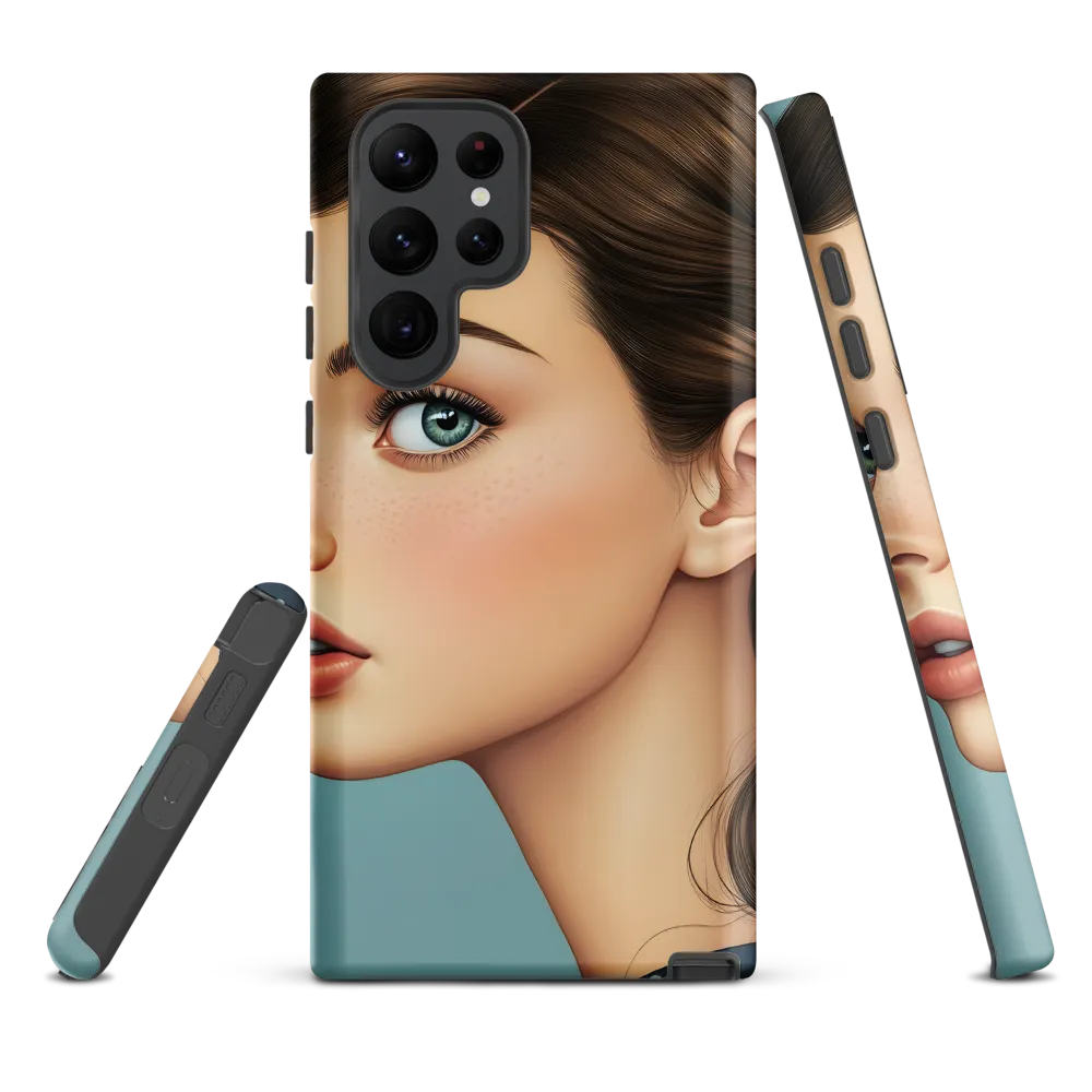 Captivating Gaze: A Modern Portrait