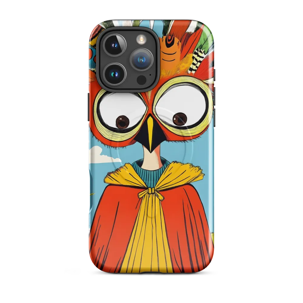 A Whimsical Encounter: The Owl-Human Fusion