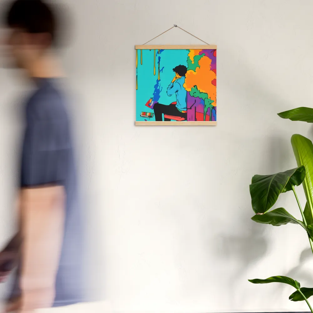 The Artist Within | Poster With Oak Wood Hanger | 16″×16″