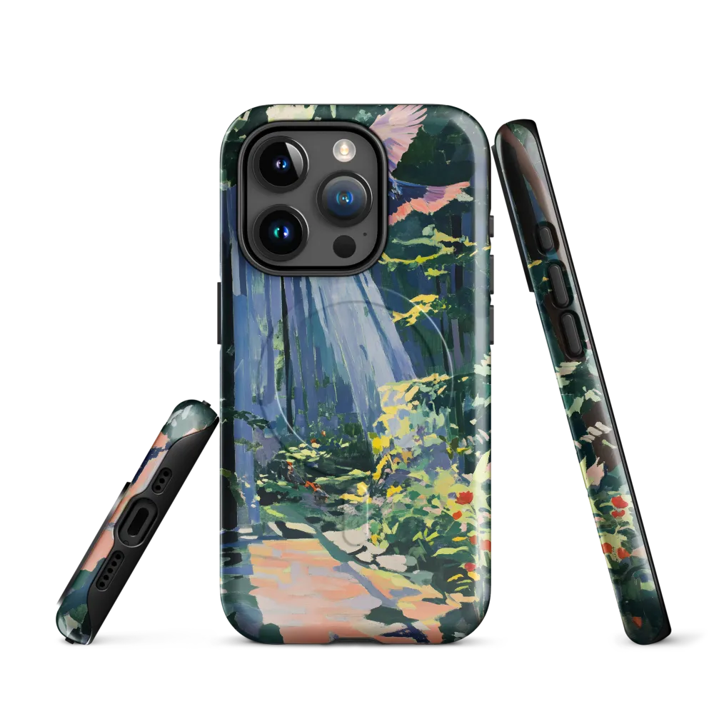 Flight of Light: A Serene Forest