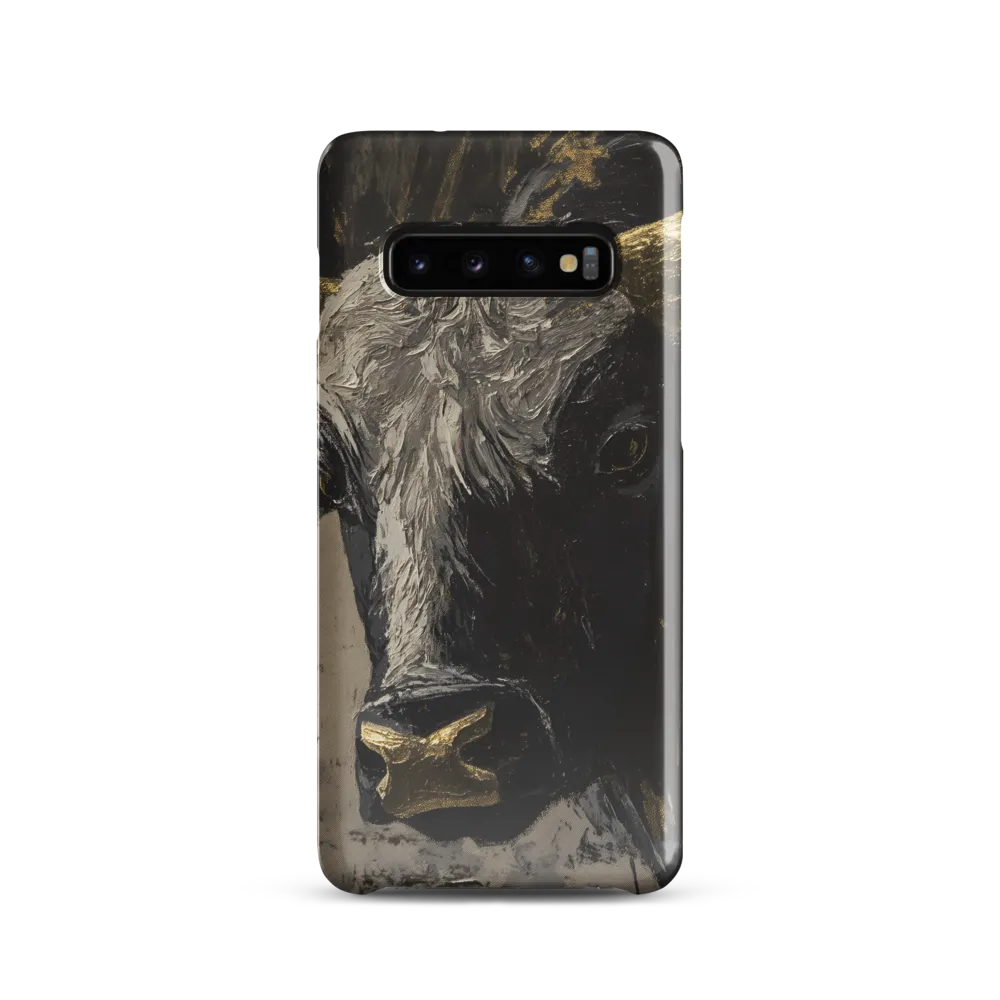 Majestic Bull: The Power in Black and Gold