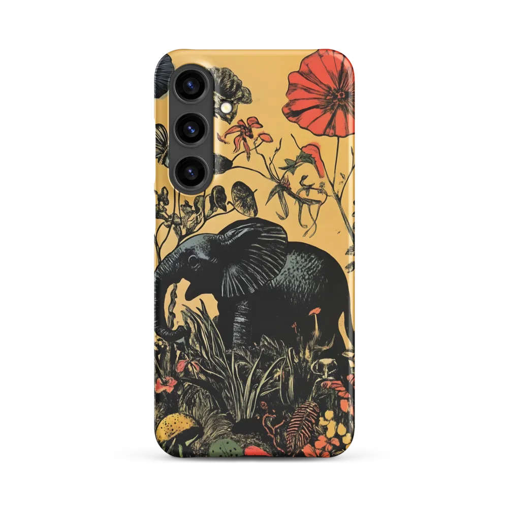 Floral Majesty: The Elephant's Sanctuary