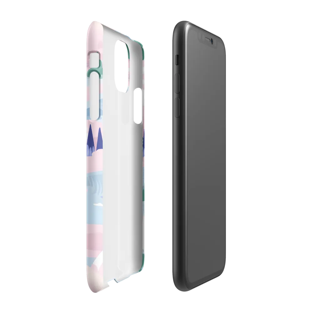 Whimsical Reflections: A Journey Through Landscapes | Phone Case |  11 | Snap Case | Matte
