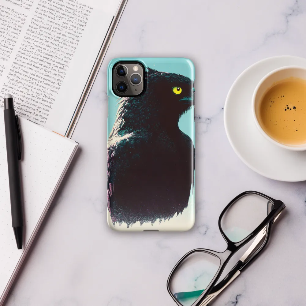 Eagle in Shadows: A Digital Odyssey | Phone Case |  11 Pro Max | Snap Case | Glossy