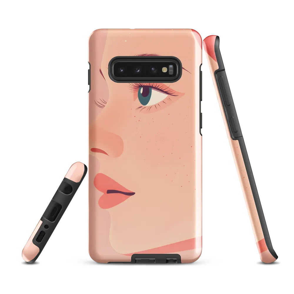 Serenity in Profile | Phone Case |  S10 Plus | Tough Case | Glossy