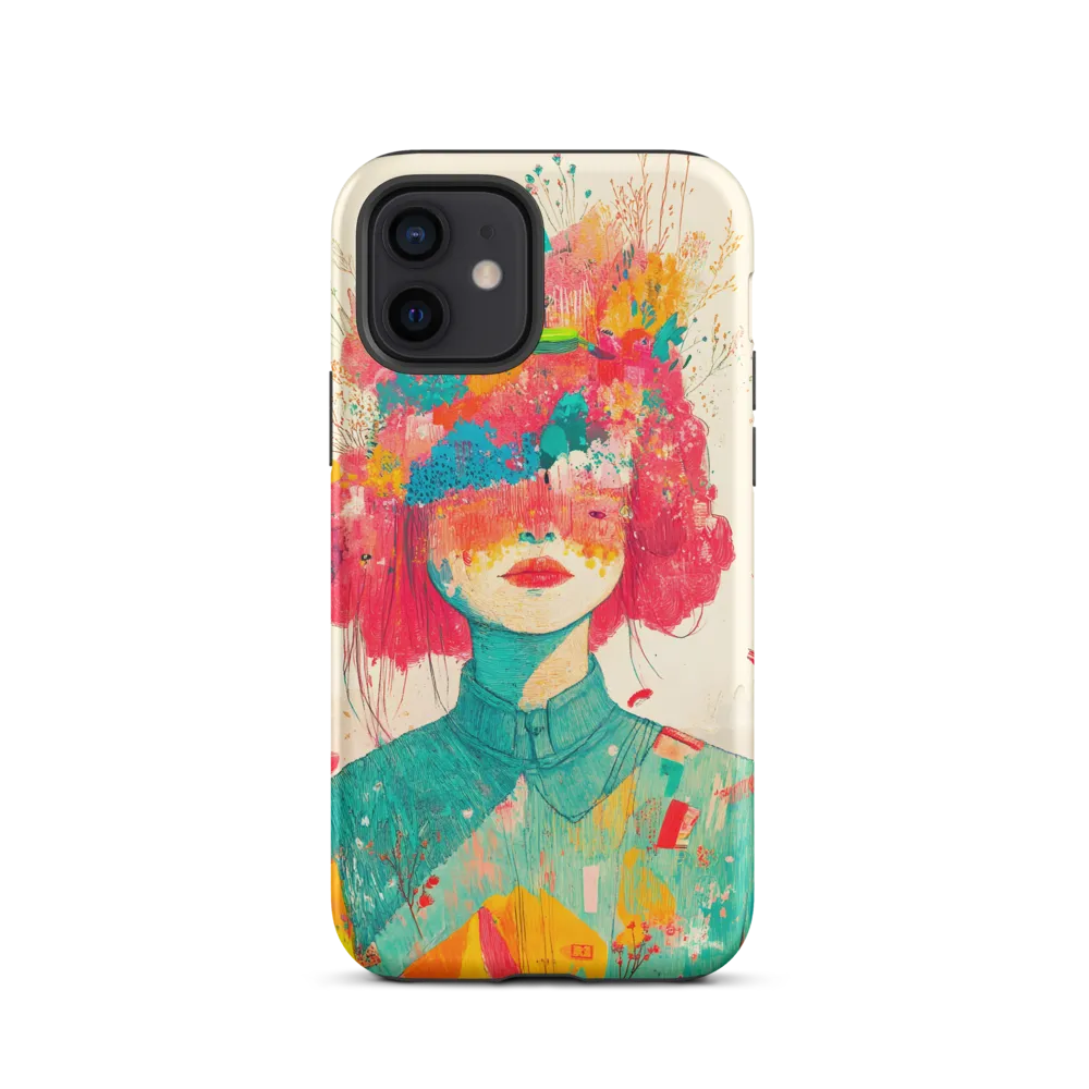 Whimsical Floral Portrait