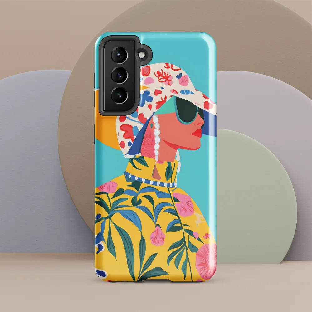 Tropical Confidence: A Fashion Portrait