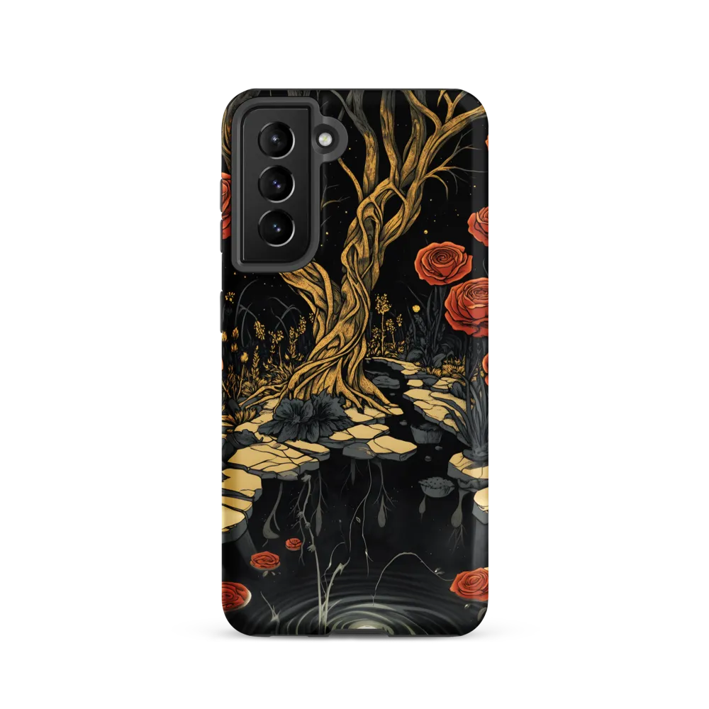 Whispers of the Enchanted Garden | Phone Case |  S21 | Tough Case | Matte