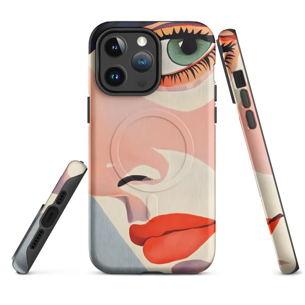 Captivating Gaze | Phone Case |  14 Pro Max | MagSafe® Tough Case | Matte