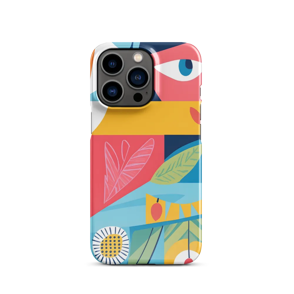 Vibrant Geometric Visage