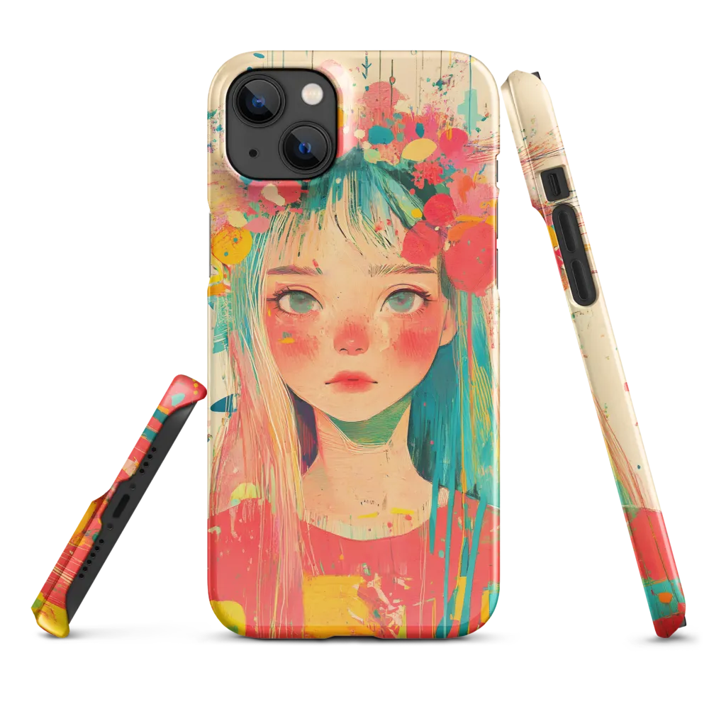 Whimsical Blossom | Phone Case |  14 Plus | Snap Case | Glossy