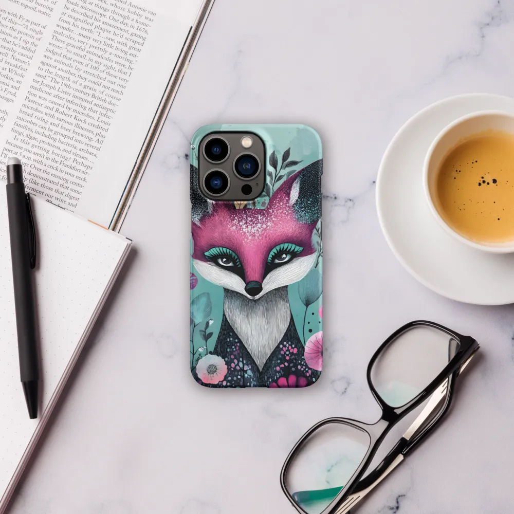 Whimsical Fox Among Blossoms | Phone Case |  13 Pro | Snap Case | Matte