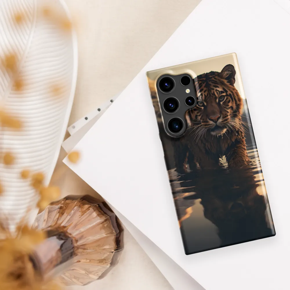Majestic Reflection: The Tiger's Domain