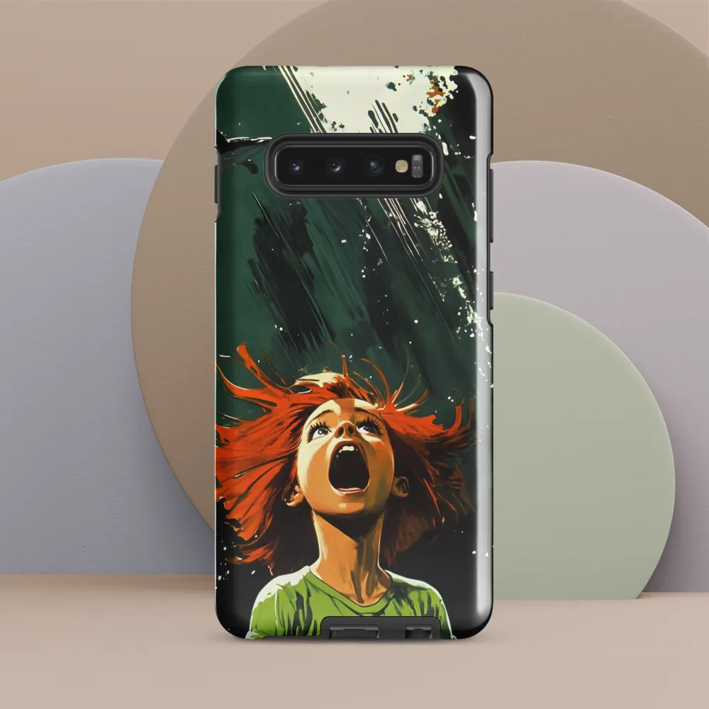 Echoes of Fear | Phone Case |  S10 Plus | Tough Case | Glossy