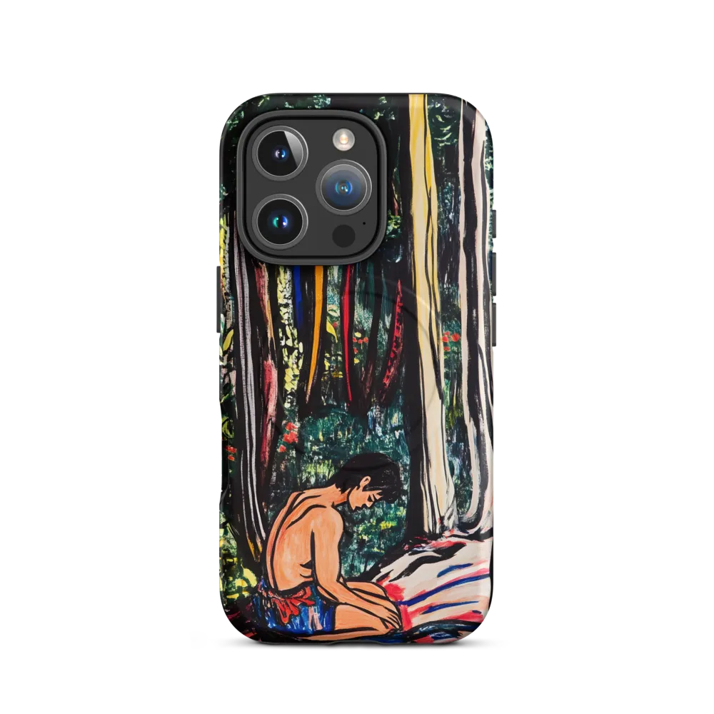 Contemplation in Nature | Phone Case |  16 Pro | MagSafe® Tough Case | Matte