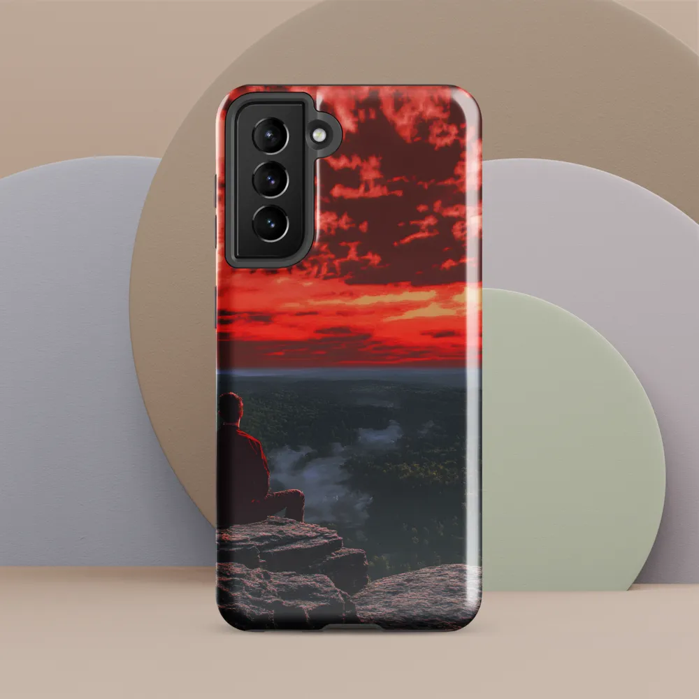 Reflections at Dusk | Phone Case |  S21 | Tough Case | Glossy