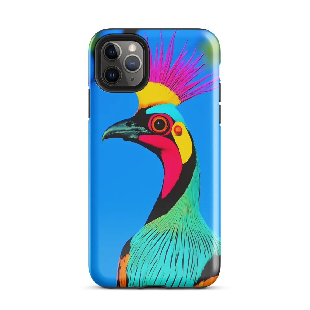 Whimsical Avian Portrait | Phone Case |  11 Pro Max | Tough Case | Glossy