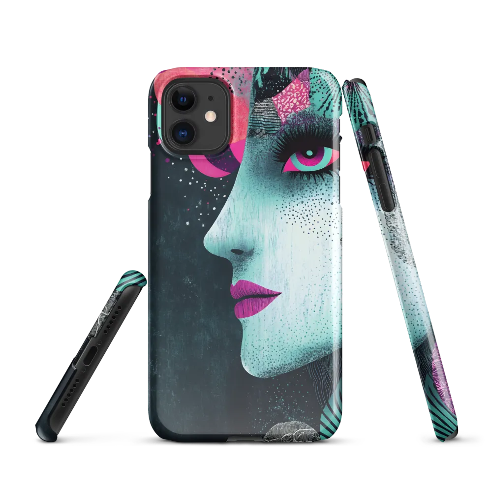 Mystical Beauty in Blue and Pink | Phone Case |  11 | Snap Case | Glossy