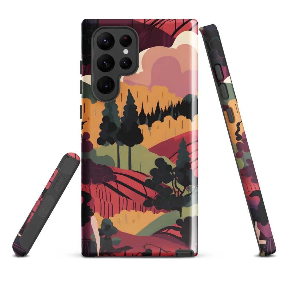 Harmonious Landscapes | Phone Case |  S22 Ultra | Tough Case | Glossy