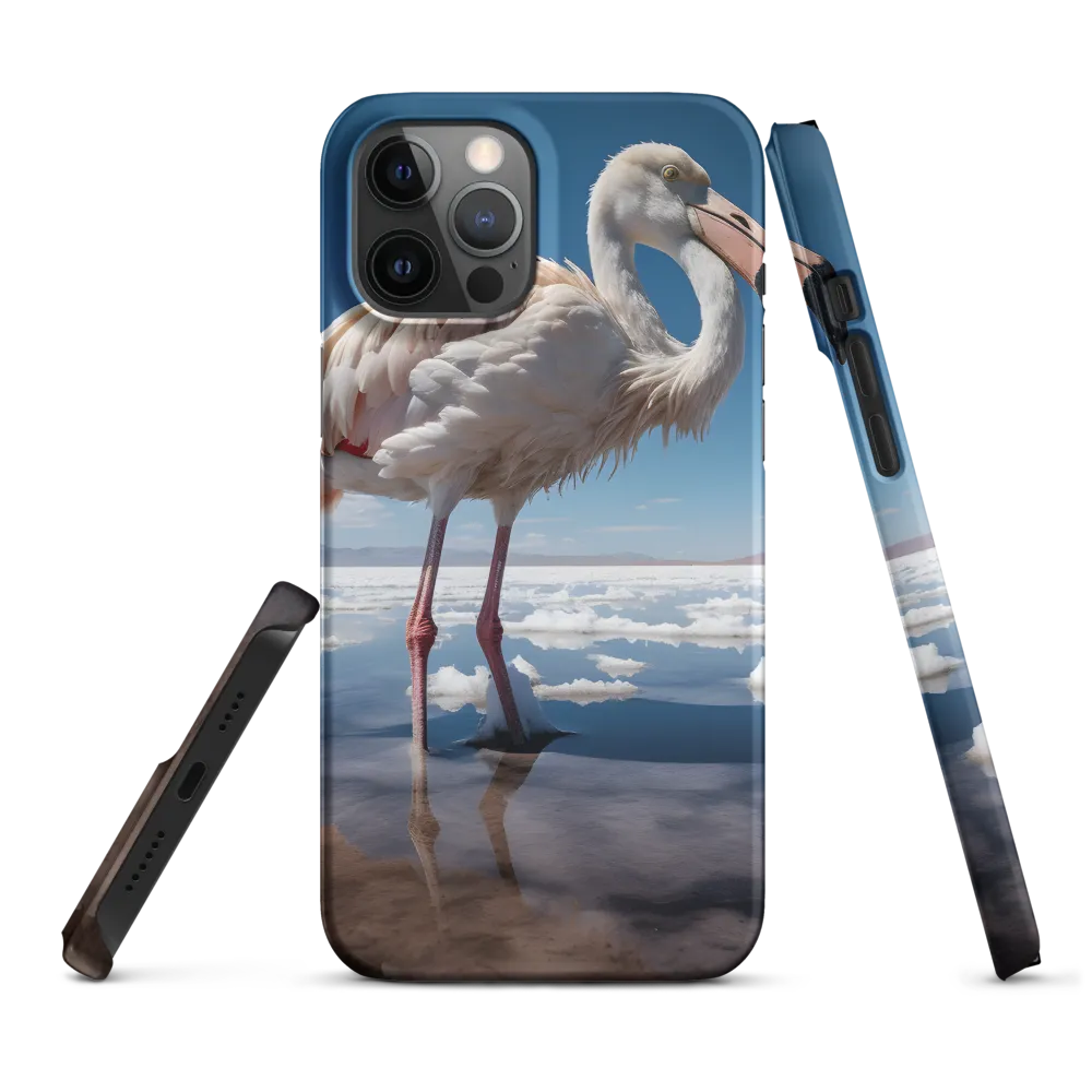 Graceful Solitude of a Flamingo