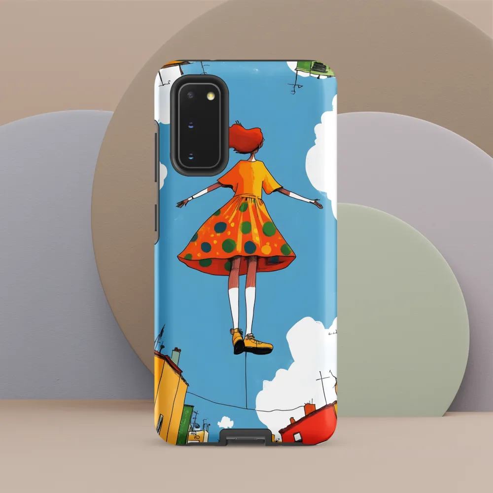 Floating Dreams in a Colorful Sky