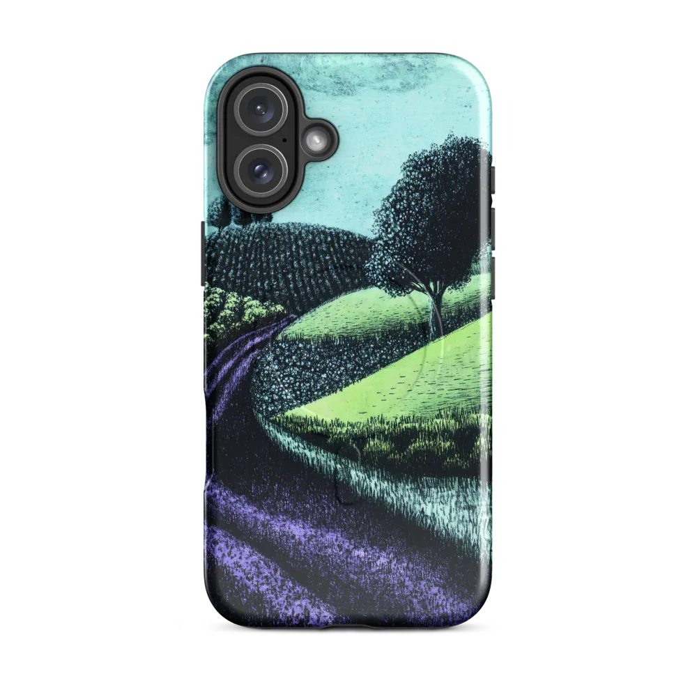 Winding Serenity: A Modern Landscape