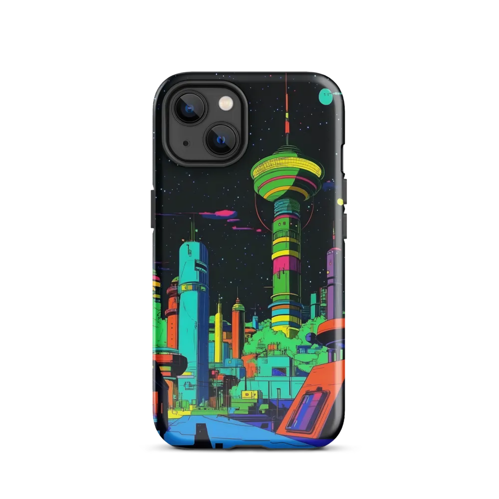Neon Dreams: A Futuristic Cityscape