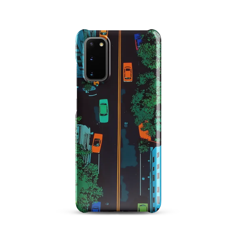 Urban Pulse: A Colorful Intersection